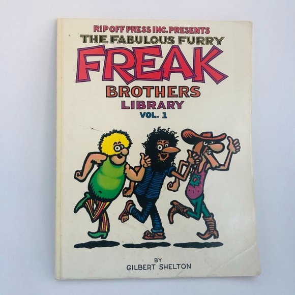 The Fabulous Furry Freak Brothers Library, Volume 1 Paperback – 2nd Print 1991 - Picture 1 of 13